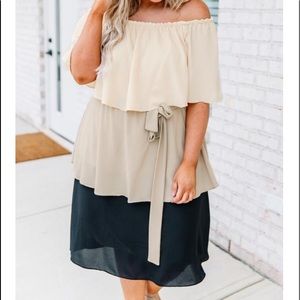 Chic Soul Off the Shoulders NWOT Dress 2XL